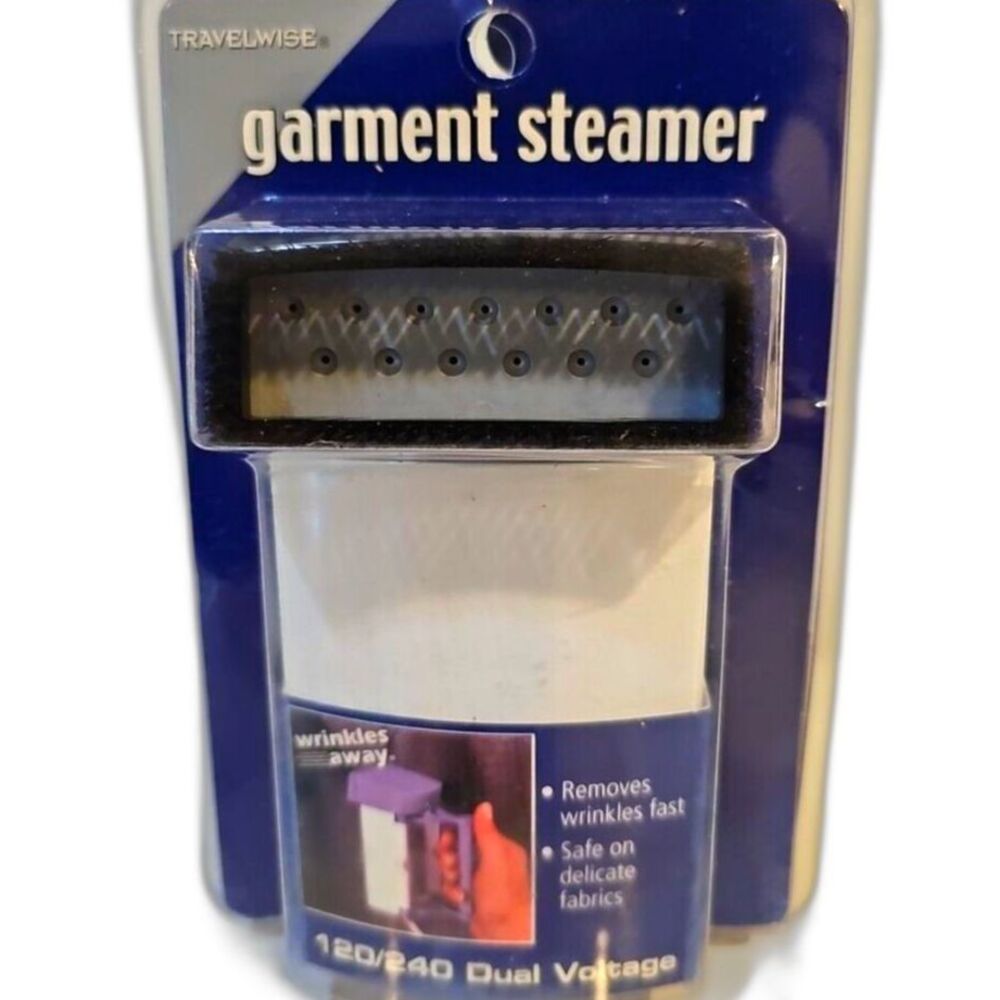Travel Smart Garment Steamer Dual Voltage 120 240 Voltage Brand New Sealed